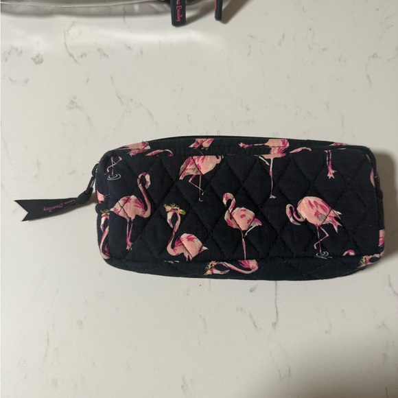 🦩 Vintage Vera Bradley ‘Flamingo Fiesta’ Travel Case & Pouches - Picture 9 of 11